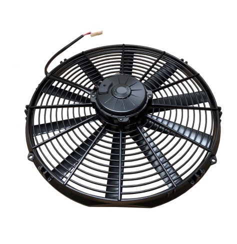 WENTYLATOR OSIOWY SPAL 12V VA18-AP70/LL- 86S 385mm Tłoczący