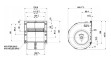 DMUCHAWA SPAL 010-A70-74D 12V 3-SPEED - 2