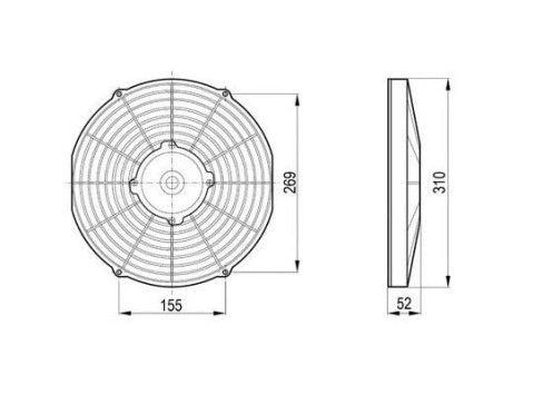 WENTYLATOR SPAL VA09-BP17/C-54A KLIMATYZACJA POSTOJOWA FRESCO - 2